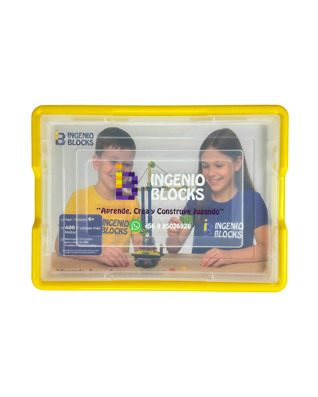 Caja Amarilla Sola Sin Fondo